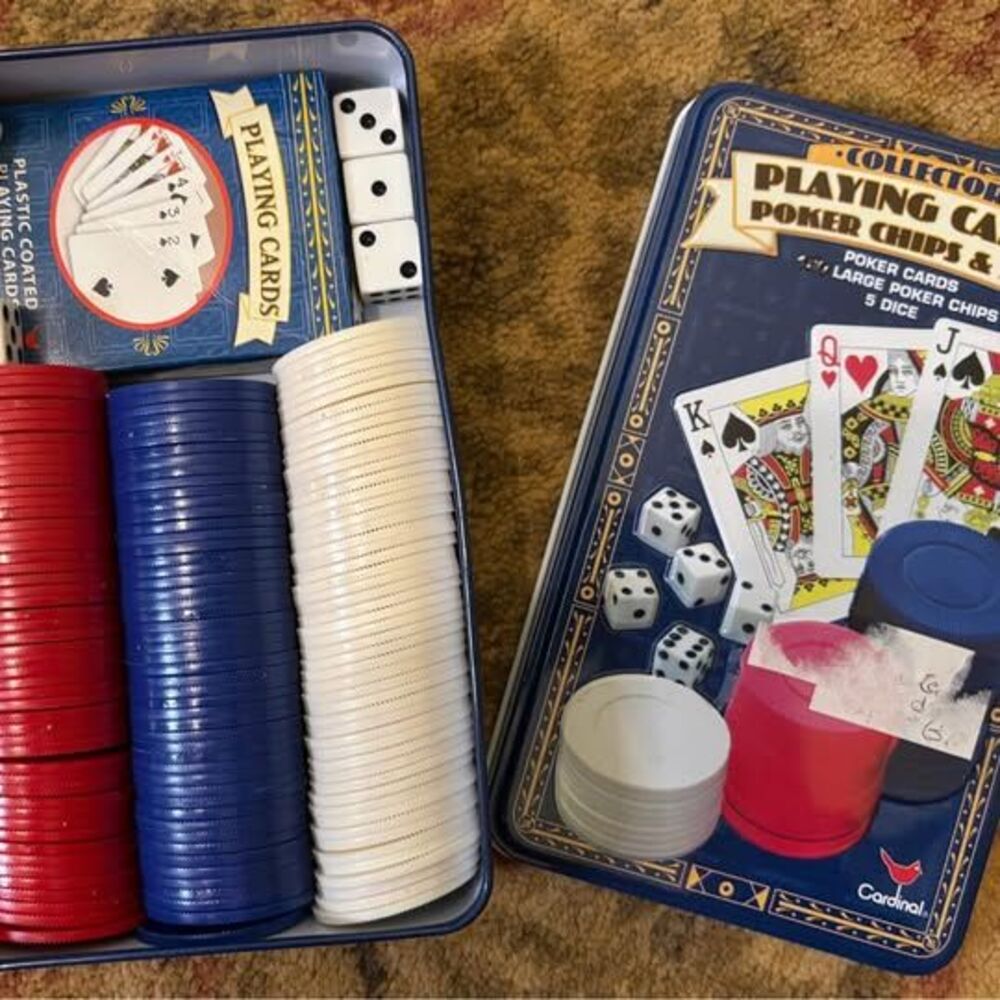 Poker Game Tin